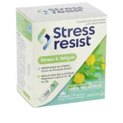 Stress Resist Poudre Stress & Fatigue 30 Sticks à Bordeaux