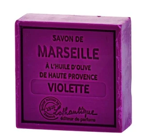Savon De Marseille Violette - Pain De 100g