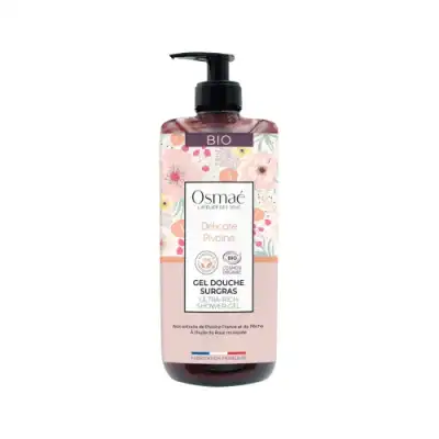 Osmaé Gel Douche Surgras Bio Délicate Pivoine Fl Pompe/1l à Tours