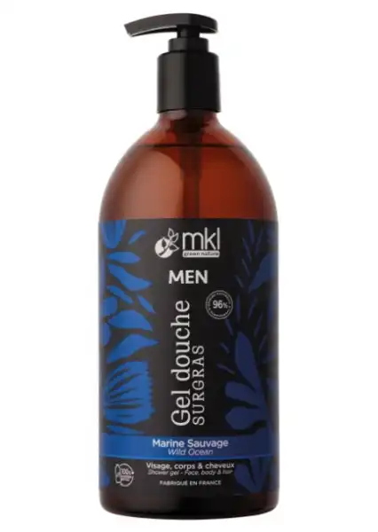 Mkl Gel Douche Men Marine Sauvage Fl Pompe/1l