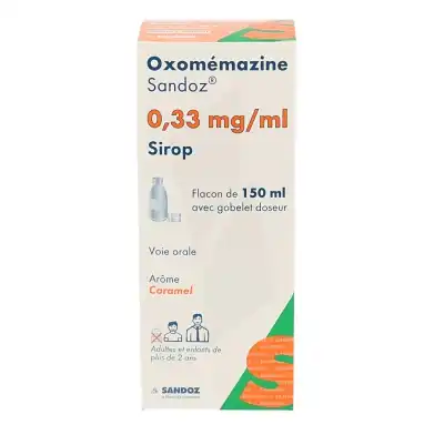 Oxomemazine Sandoz 0,33 Mg/ml, Sirop à Bordeaux