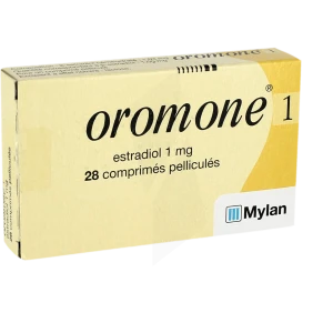 Oromone 1 Mg, Comprimé Pelliculé