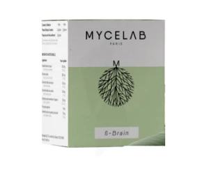 Mycelab B-brain Memoire & Concentration 70 Gelules