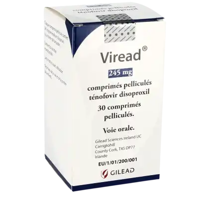 Viread 245 Mg, Comprimé Pelliculé à Bassens