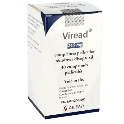 Viread 245 Mg, Comprimé Pelliculé à PEYNIER