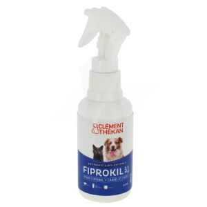 Fiprokil 2,5 Mg Spray Fipronil Chats Chiens, Solution Pour Pulvérisation Cutanée