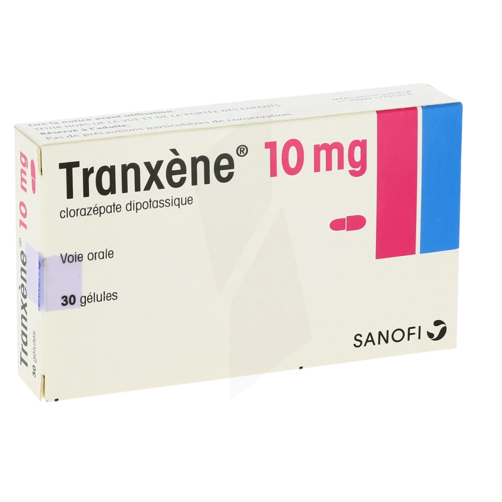 Tranxene 10 Mg, Gélule