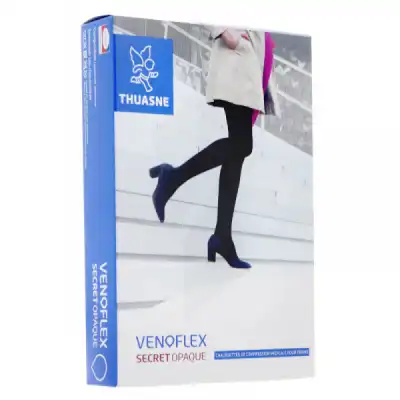Thuasne Venoflex Secret 2 Chaussette Opaque Marine T2l à VESOUL