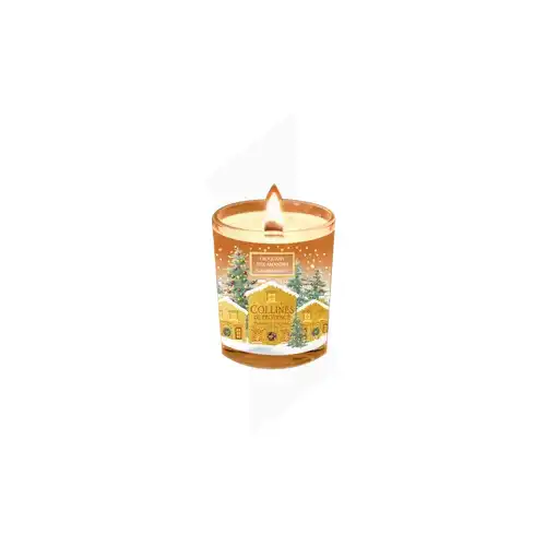 Collines De Provence Bougie Parfumée Croquant Aux Amandes 75g