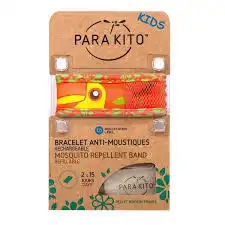 Para'kito Kids Bracelet Répulsif Anti-moustique Toucan à Muttersholtz