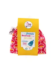 Lamazuna Cup FÉminine Taille 1 - Pochette Rose à MARSEILLE