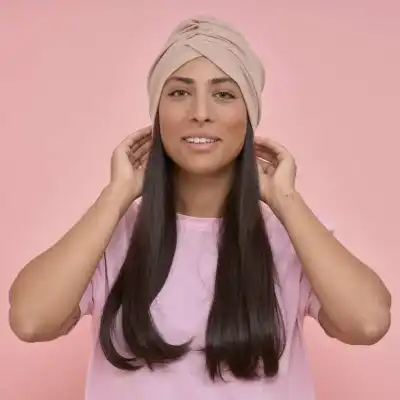 Les Franjynes Bonnet Toutan Cotele Beige à Grenade