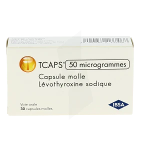 Tcaps 50 Microgrammes, Capsule Molle