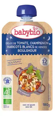 BABYBIO Gourde Bonne Nuit Tomate Haricot blanc Boulghour