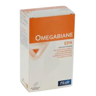 Pileje Omegabiane EPA 80 capsules marines
