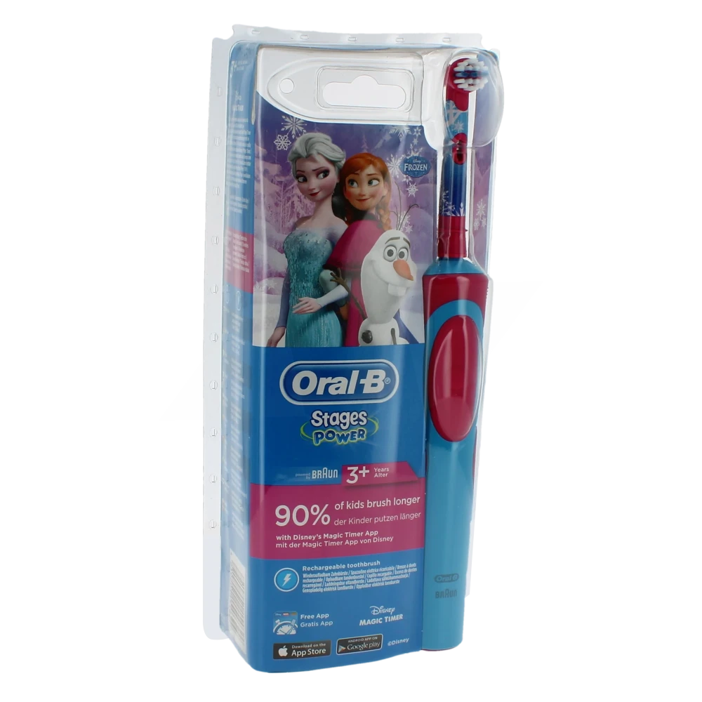 Oral B Kids Stages Power Brosse Dents électrique Reine Des Neiges