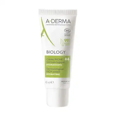 Aderma Biology Crème Riche Dermatologique Hydratante T/40ml à REIMS