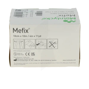 Mefix Sparadrap Hypoallergénique 10cmx10m
