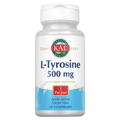 KAL L-Tyrosine 500mg Comprimés B/30