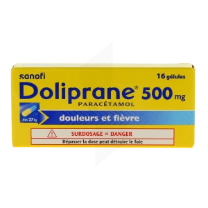 Doliprane 500 Mg, Gélule