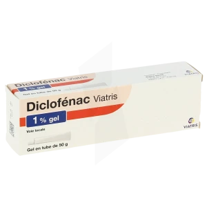 Diclofenac Mylan 1%, Gel