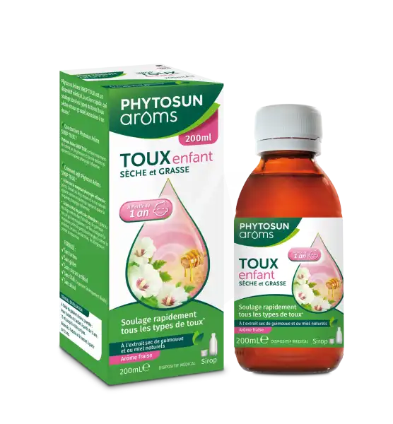 Phytosun Aroms Sirop Toux Enfants Fl/200ml