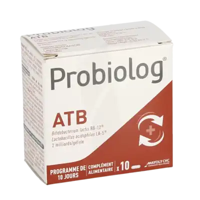 Probiolog Atb Gélules B/10 à Hendaye