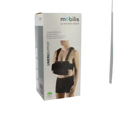 Mobilis Umerusupport Bandage D'immobilisation Noir S/m à Vitry-le-François