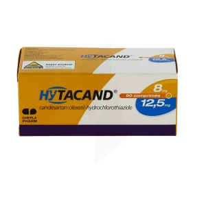 Hytacand 8 Mg/12,5 Mg, Comprimé
