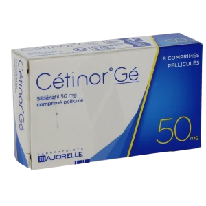 Cetinor 50 Mg, Comprimé Pelliculé
