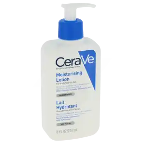 Cerave Lait Hydratant Visage Et Corps Pour Les Peaux Sèches à Très Sèches Flacon Pompe/236ml à LLUPIA