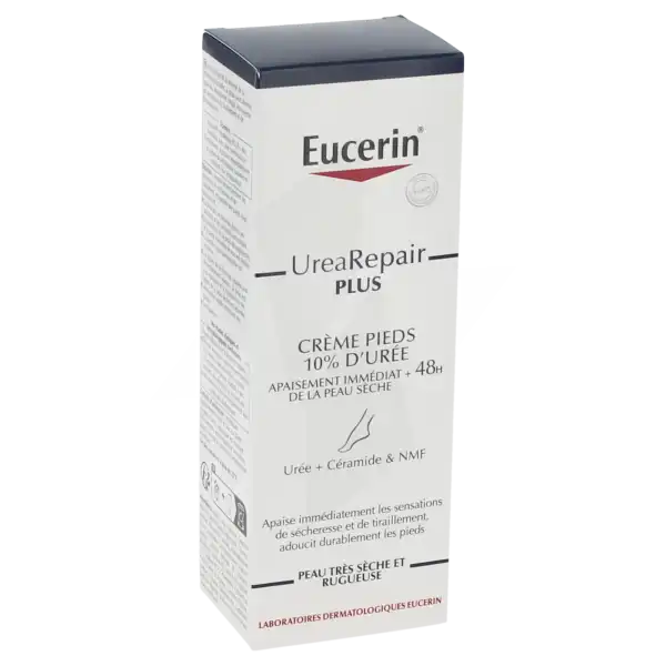 Eucerin Urearepair Plus 10% Urea Crème Pieds Réparatrice 100ml
