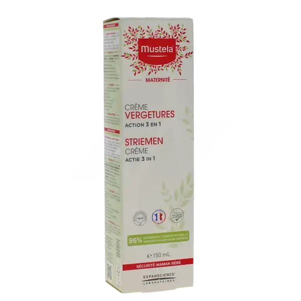 Mustela Crème Vergetures 150 Ml