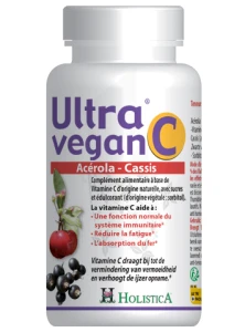 Holistica Ultra Vegan C Acérola-cassis Comprimés Pot/60