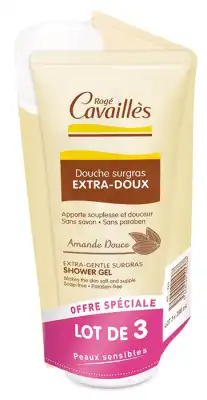 Rogé Cavaillès Gel Douche Extra doux Amande douce 3T/200ml