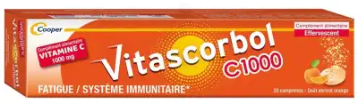 Vitascorbol C 1000 Comprimés Effervescents B/20 à Les Arcs
