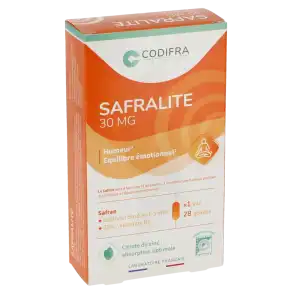 Safralite 30 Mg Gélules B/28 à TRUCHTERSHEIM