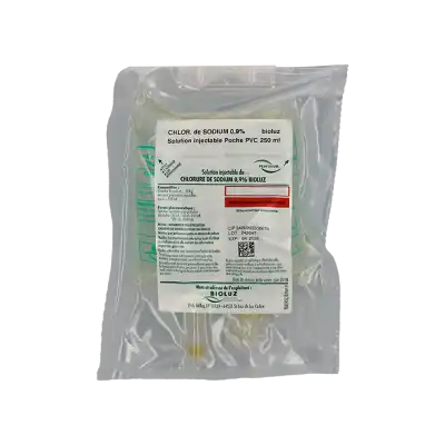 Chlorure De Sodium 0,9 % Bioluz, Solution Pour Perfusion En Poche à CHAMPAGNOLE