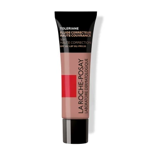 La Roche Posay Toleriane Fluide Correcteur Haute Couvrance 16h Haute Correction Spf25 Teinte N°12,5 Tube/30ml