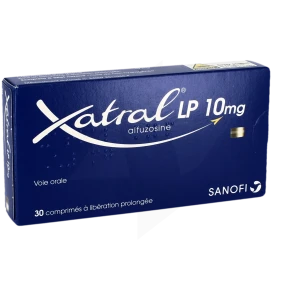 Xatral Lp 10 Mg, Comprimé à Libération Prolongée