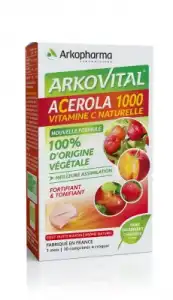 Arkovital Acérola 1000 Comprimés à Croquer B/30 à CORMEILLES-EN-PARISIS
