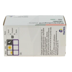 Perindopril Viatris 4 Mg, Comprimé Sécable