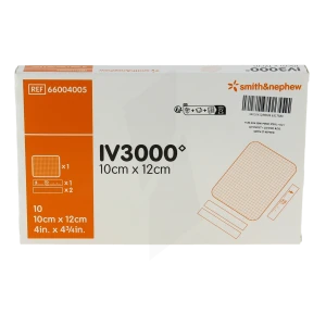 Iv3000 1-hand Film Adhésif 10x12cm B/10