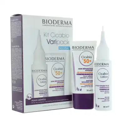 Bioderma Cicabio Pack Varicel Spf50+lotion à Montluçon