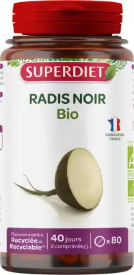 Superdiet Radis Noir Bio Comprimés B/80 à VALENCE