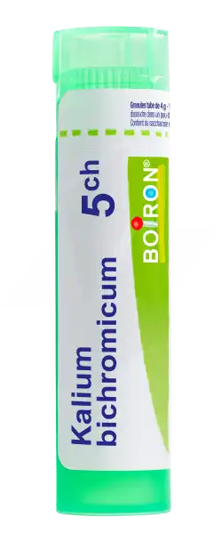 Boiron Kalium Bichromicum 5ch Granules Tube De 4g