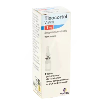 Tixocortol Viatris 1%, Suspension Nasale à Courbevoie