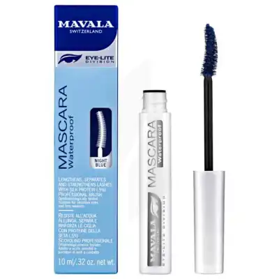 Mavala Mascara Waterproof Bleu Minuit 10ml à AUBEVOYE