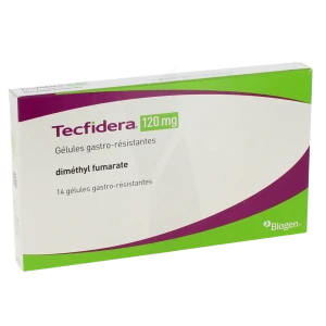 Tecfidera 120 Mg, Gélule Gastro-résistante
