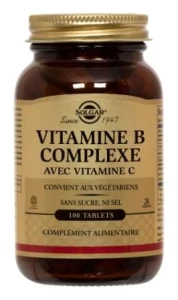 Solgar Vitamine B Complexe Avec Vitamine C /100